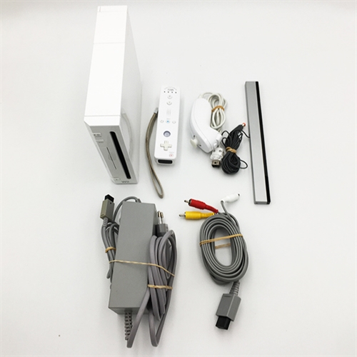 Nintendo Wii Konsol - Hvid - RVL-001 - SNR LEH285775679 (B Grade) (Genbrug)